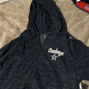 Dallas cowboys jacket zip up
